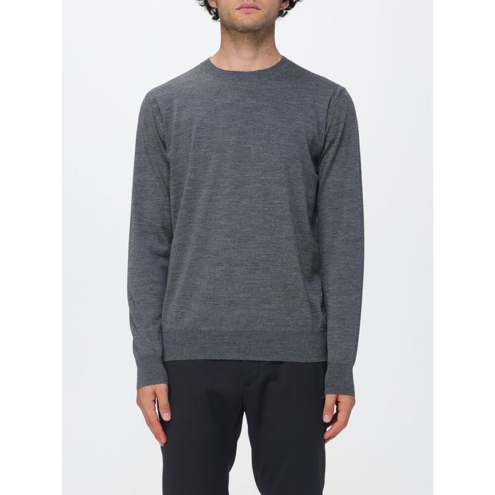 Paolo Pecora Men Ribbed-Trim Wool Crewneck Jumper Paolo Pecora